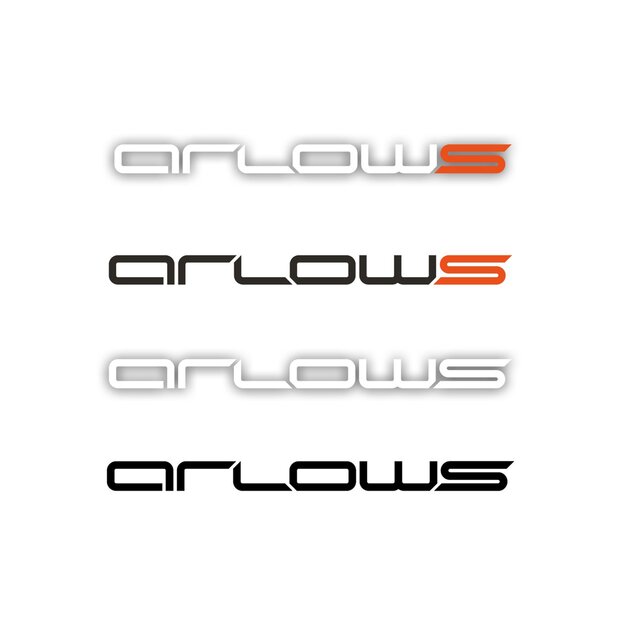 Arlows Logo Aufkleber