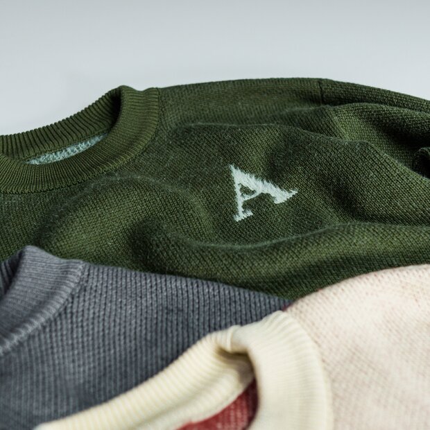 Arlows Heavy Knit Sweater Forest