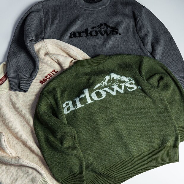 Arlows Heavy Knit Sweater Forest