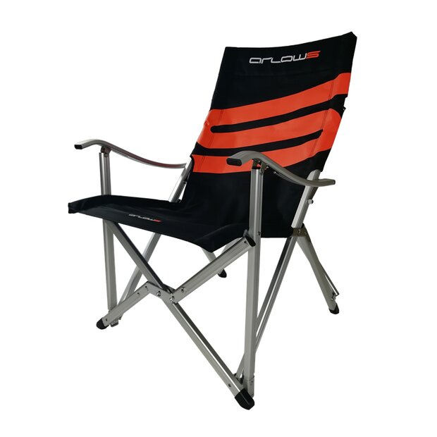 Arlows S Sitzbezug fr Aluminium Camping Klappstuhl (schwarz)