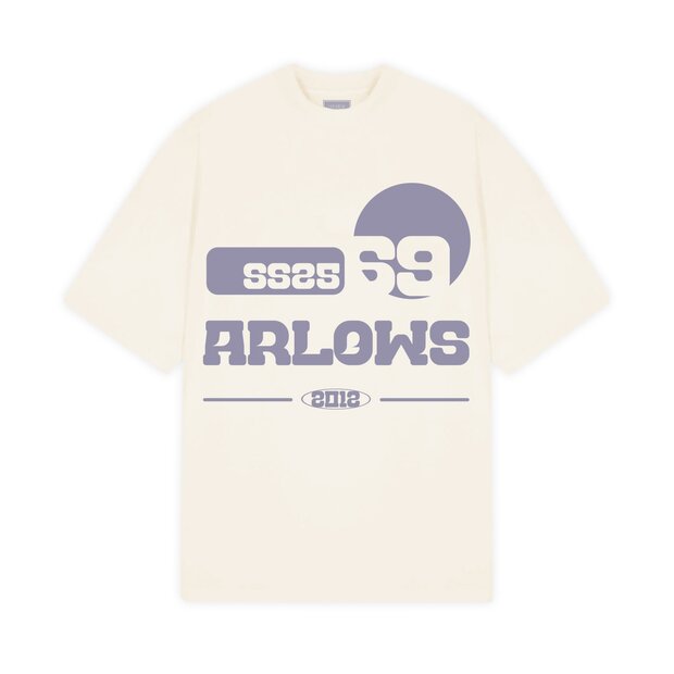 Arlows College25 T-Shirt Heather Sand