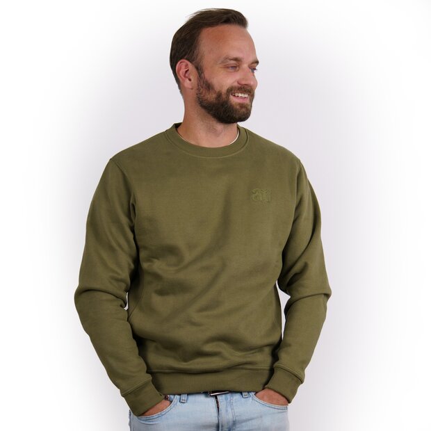 Arlows Essentials Sweater Olive