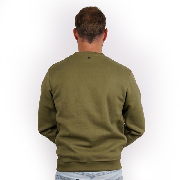 Arlows Essentials Sweater Olive