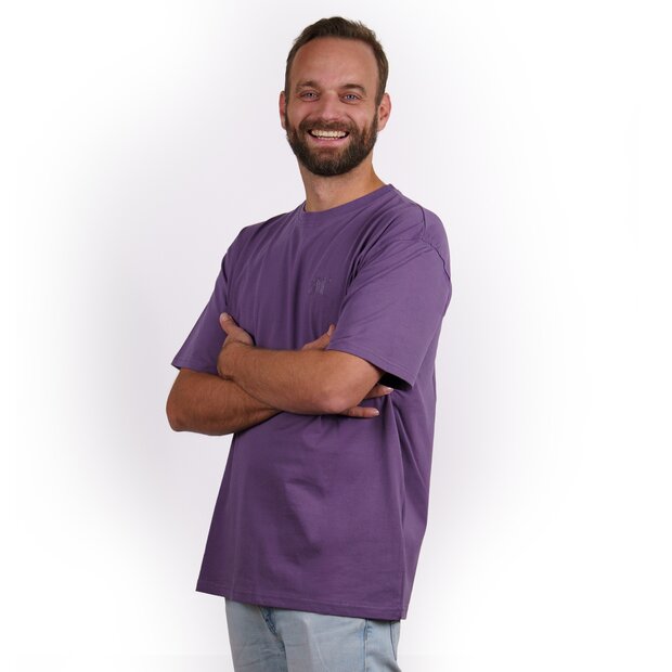 Arlows Essentials T-Shirt Ghost Purple