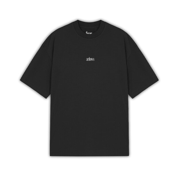 Arlows Simple T-Shirt Washed Black