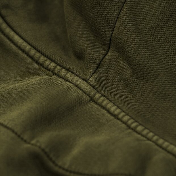 Arlows Pointed Zipper Washed Olive