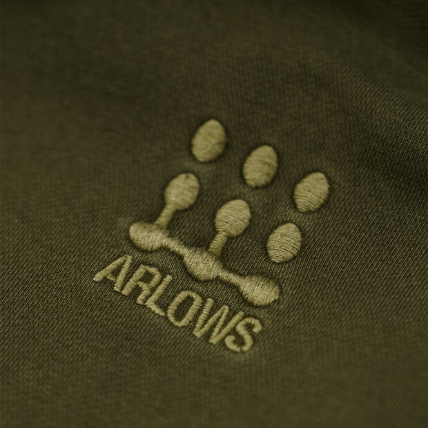 Arlows Pointed Zipper Washed Olive