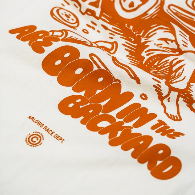 Arlows Backyard T-Shirt White