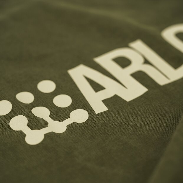 Arlows Pointed T-Shirt Washed Olive