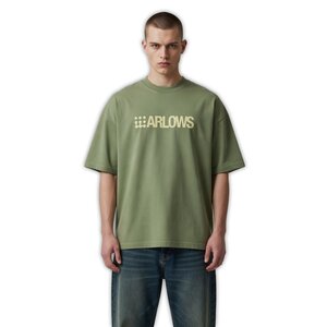 Arlows Pointed T-Shirt Washed Olive