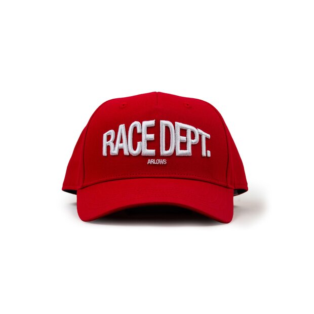 Arlows Basecap Race Dept. Red