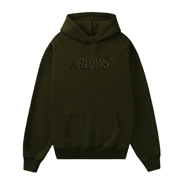 Arlows Hoodie TM26 Washed Army