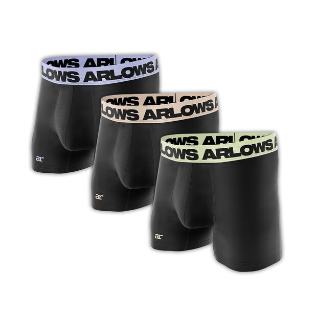Arlows Classics Boxershorts Pastel 3er Pack