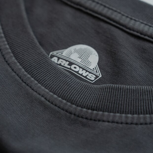 Arlows T-Shirt Wings Washed Grey