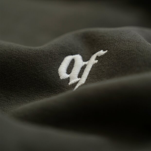 Arlows Hoodie Simply AF Washed Green