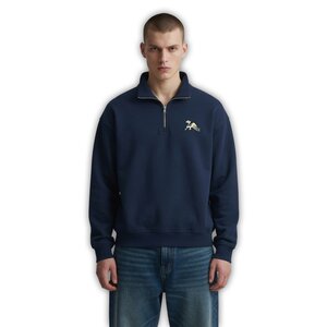 Arlows Half-Zip "Wings" Navy
