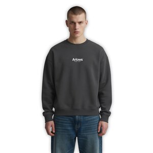 Arlows Sweater "Labeled" Washed Grey