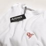 Arlows T-Shirt "Lined" White / Orange