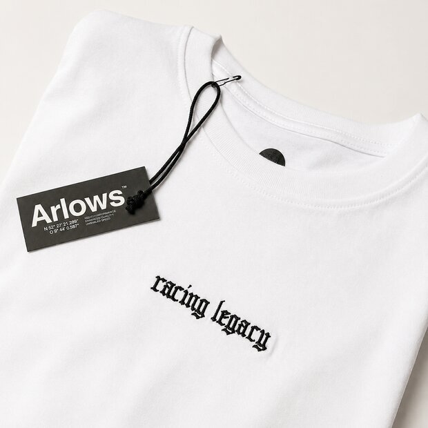 Arlows T-Shirt Racing Legacy White