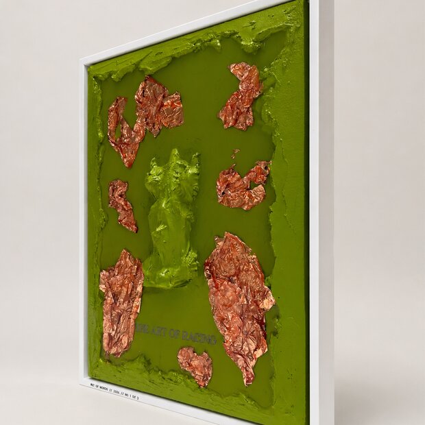 ARTIFICIALS Art of Racing 40 � 30cm No. 1/3 Slime Green