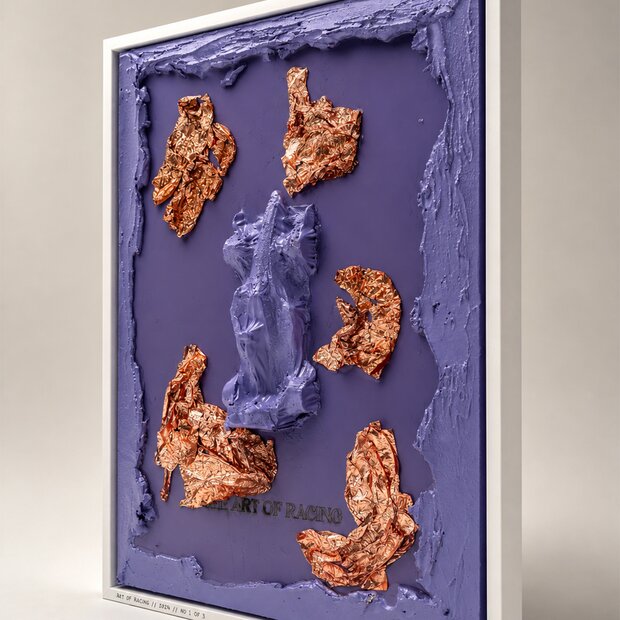 ARTIFICIALS Art of Racing 40 � 30cm No. 1/3 Lavender