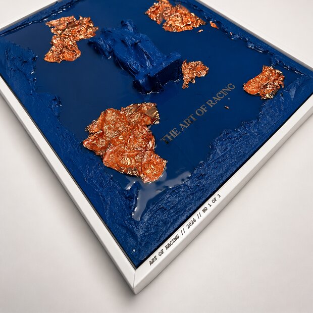 ARTIFICIALS Art of Racing 40 � 30cm No. 1/3 Navy
