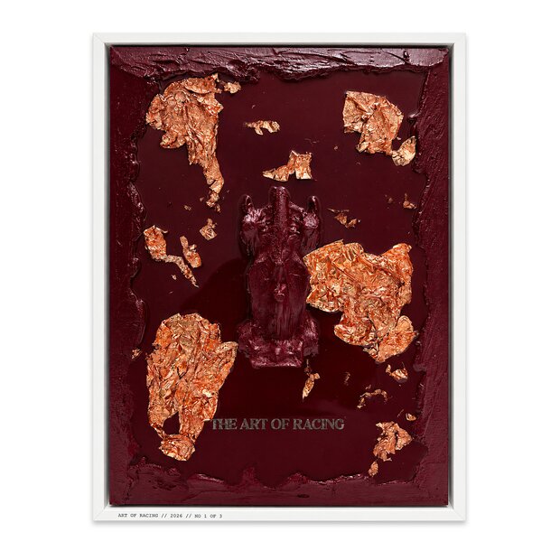 ARTIFICIALS Art of Racing 40 � 30cm No. 1/3 Bordeaux