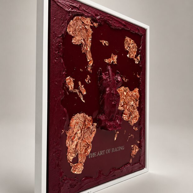 ARTIFICIALS Art of Racing 40 � 30cm No. 1/3 Bordeaux