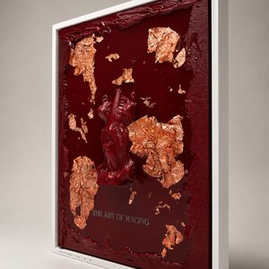 ARTIFICIALS Art of Racing 40 × 30cm No. 1/3 Bordeaux